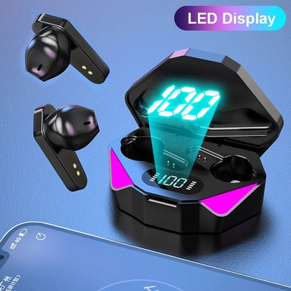 X15 TWS Wireless Gaming Earbuds with LED Display
